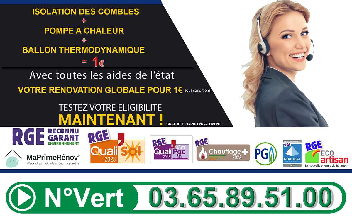 Renovation Globale 1 euro Courtrizy et Fussigny 02820